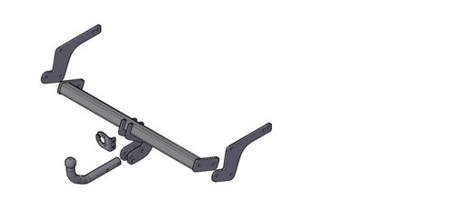 Фаркоп Renault Duster с 2011 г. Nissan Terrano c 2014 г. (без электрики) (Трейлер)