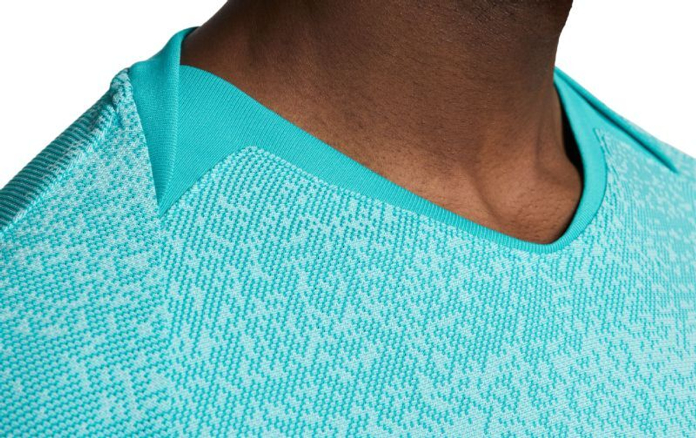 Мужская теннисная футболка Nike Court Rafa Dri-Fit Short Sleeve Top - зеленый