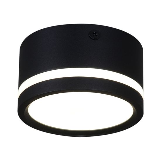 81153-9.5-001MN LED7W BK светильник точ.