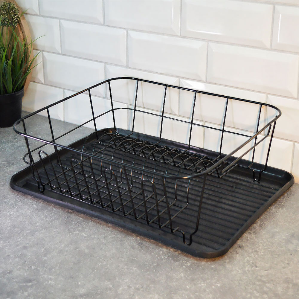 Сушилка для посуды с поддоном, 43*33,5*13,5см