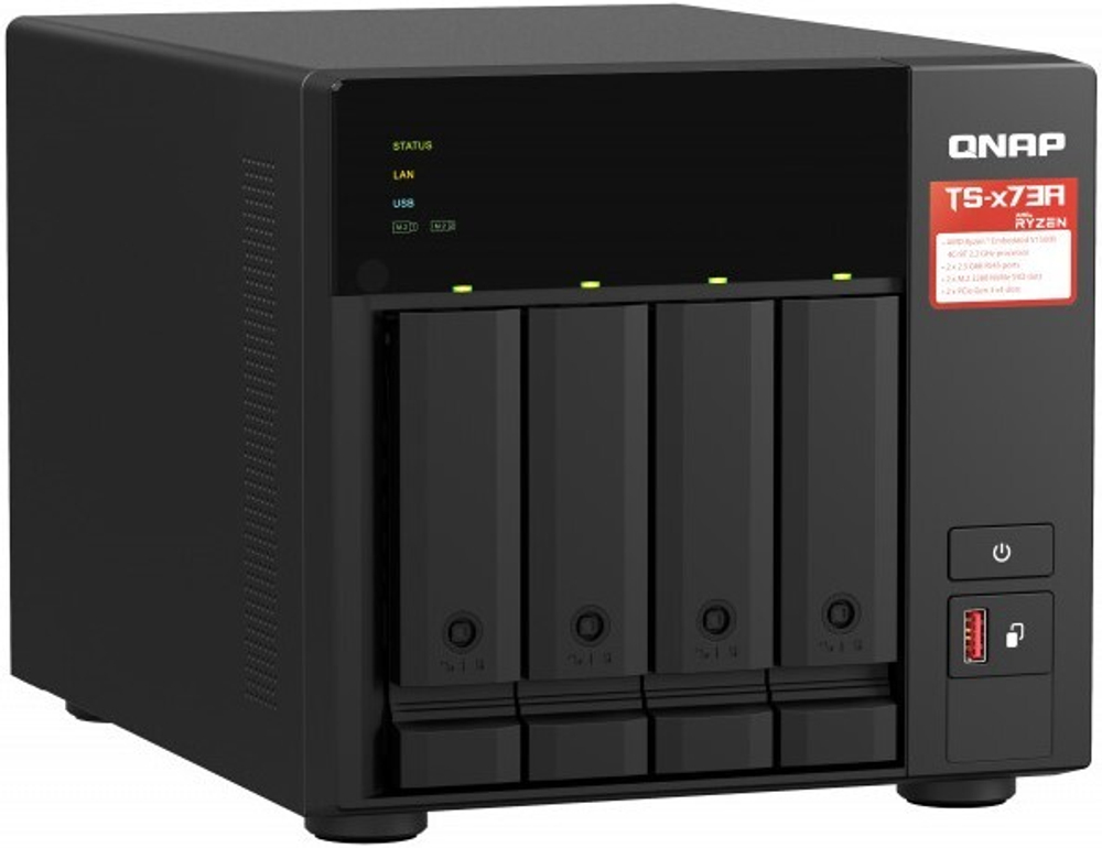 Сетевой RAID-накопитель  QNAP TS-473A-8G