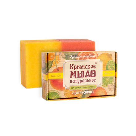 Крымское мыло натуральное "Цитрусовое"