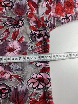 Джемпер с принтом 46 размер