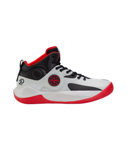 Кроссовки баскетбольные Launch MID, White/black/red