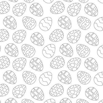 Пасхальные яйца с узорами