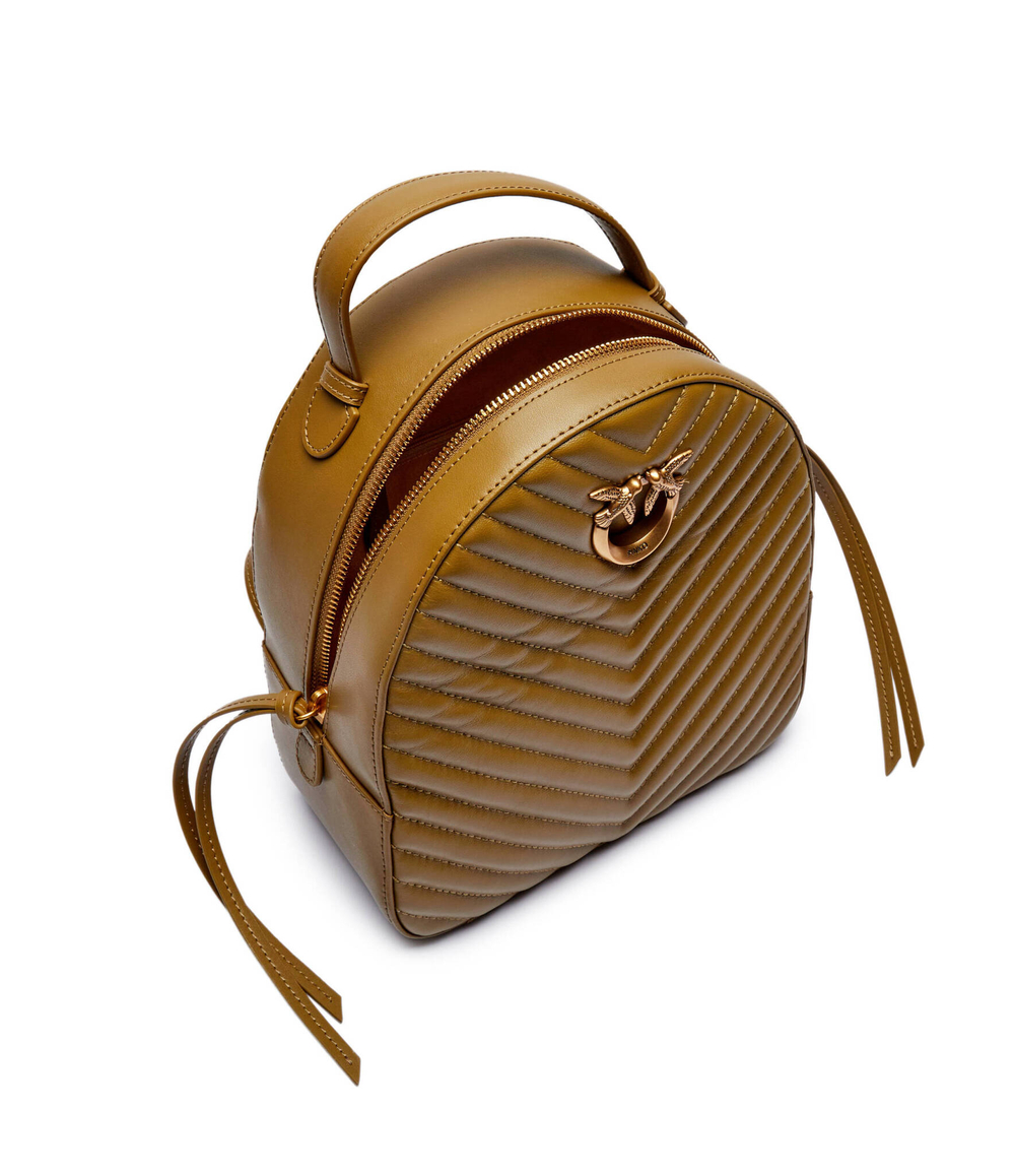 Кожаный рюкзак LOVE CLICK CLASSIC VI Pinko - оливковый(102530 A1J2)