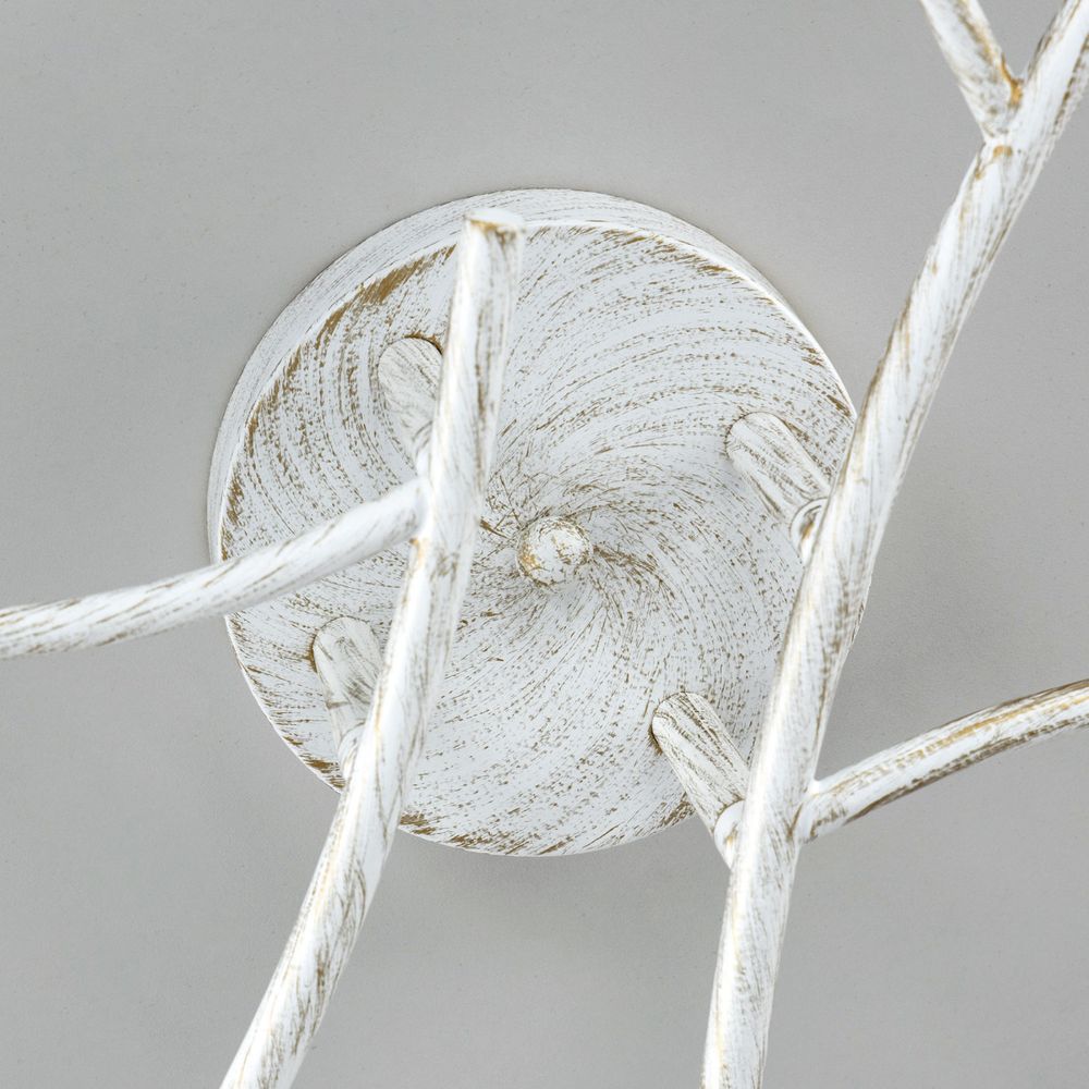 Citilux Флорида CL148160 Люстра потолочная Белая с патиной