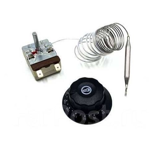 Термостат (терморегулятор) 50-270 град,С 20А/250V/1,7м/23мм (аналог 55.12059.220)