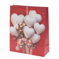 GAEM Пакет подарочный (бумага 210г/м2, блок микс 12шт), L26 W10 H32 см, 4в.