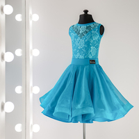 Vanessa 1-01-02-C | Платье для спортивных бальных танцев | Vasileva Dance