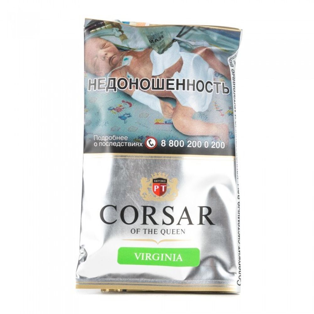 М. Табак для самокруток Corsar Virginia (Вирджиния) 35гр