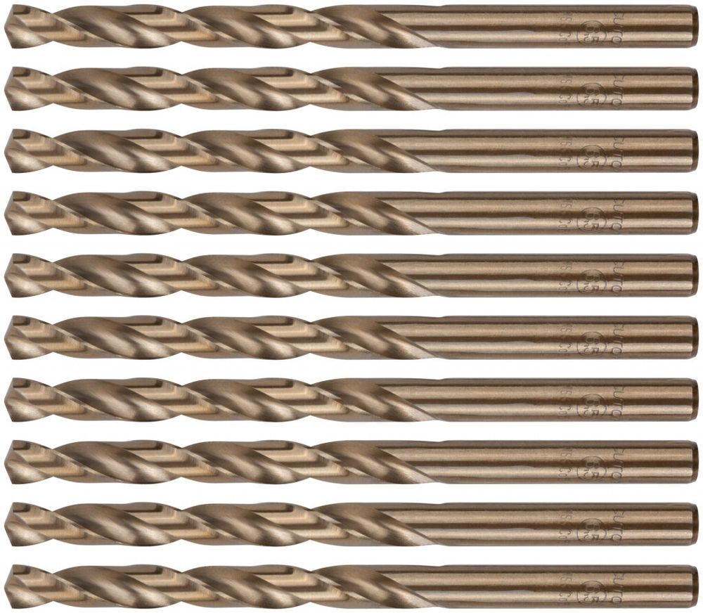 Сверло по металлу Cutop Profi с кобальтом 5%, 6,5 x 101 мм (10шт./уп.)