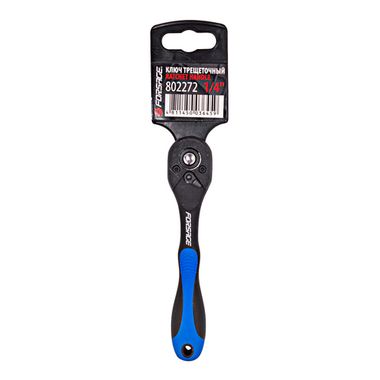 Трещотка реверсивная в пластиковом антикорозийном корпусе 1/4''(L-145мм, 72зуб) Forsage F-802272