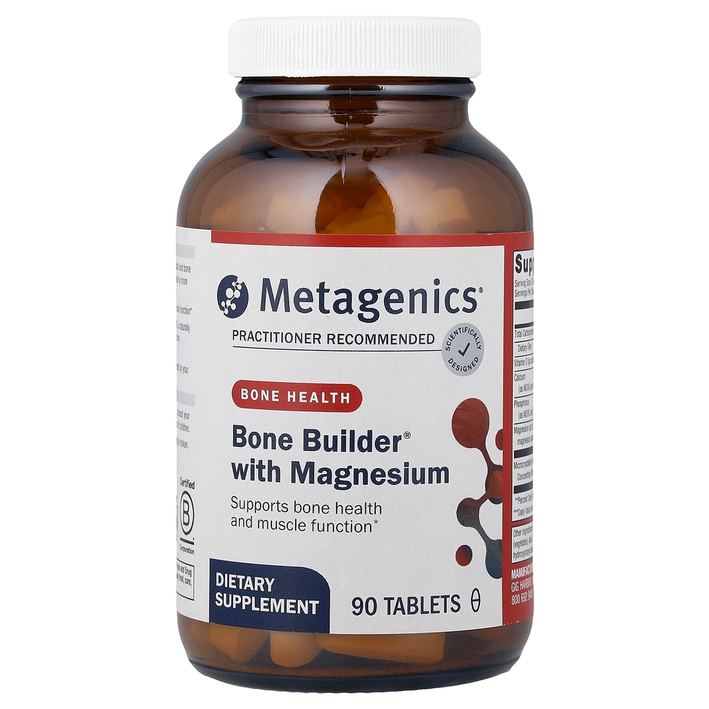 Metagenics, Bone Builder® с магнием, 90 таблеток