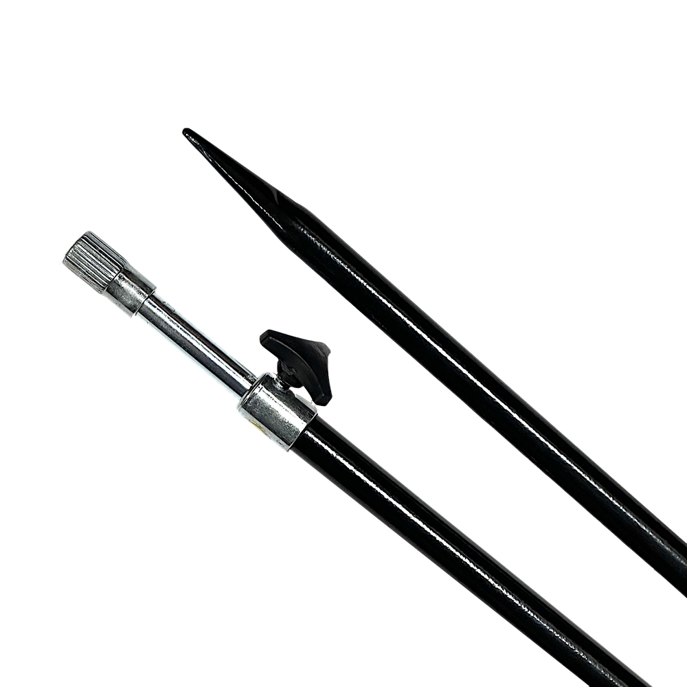 Стойка телескоп. мет. 0.7-1.2м под сменную голову