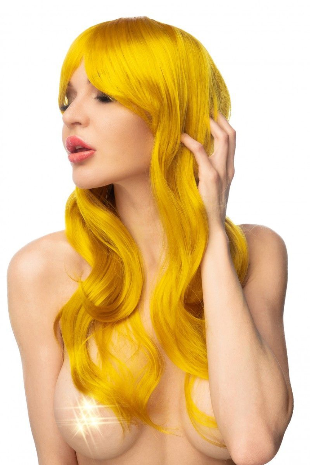 Золотистый парик "Кохэку"