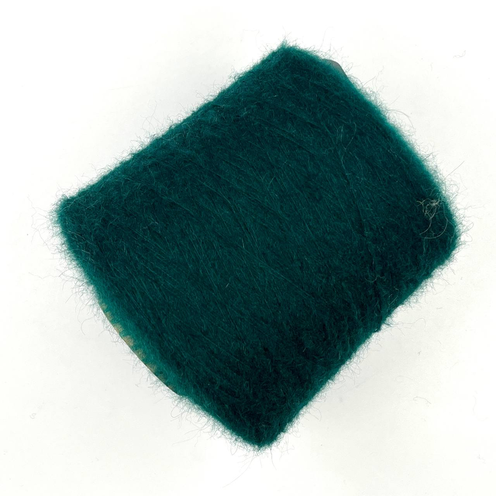 Кид-мохер 70%, шелк 18%, па 12%, 1000м/100г, изумрудный