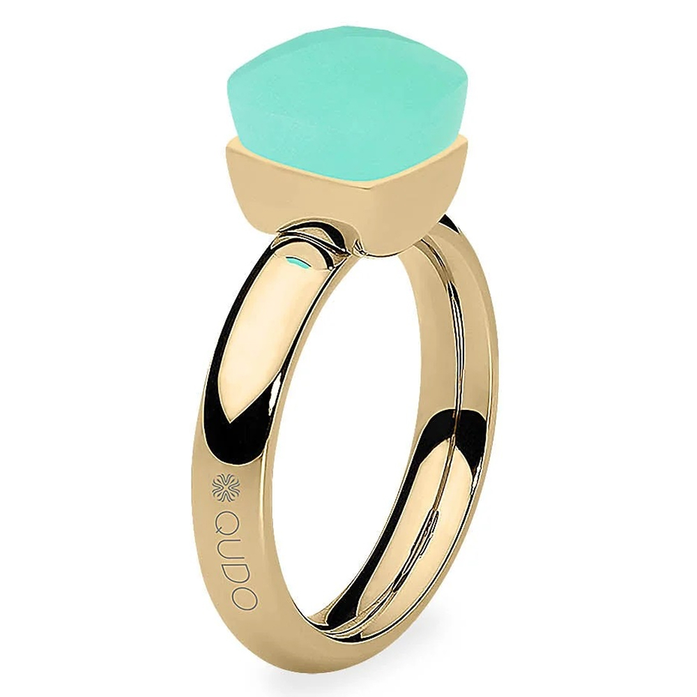Кольцо Qudo FIRENZE 18 (G) Light Palace Green Opal 107001/40-4510 18 размер 18