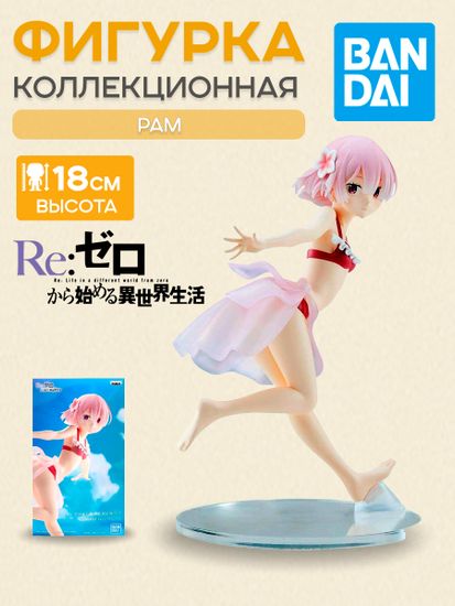 Фигурка Аниме Re:Zero RAM Celestial Vivi 18см BP18809P