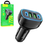 Автомобильный адаптер питания HOCO NZ11 PD 72W (черный)