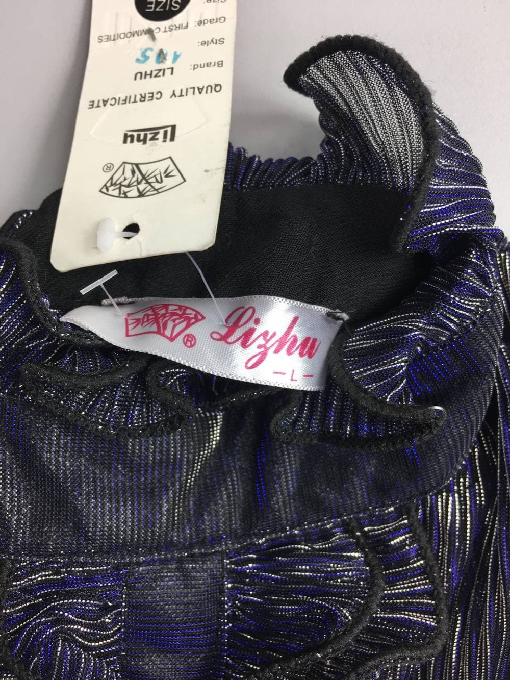 Блуза Lizhu блестящая 46 размер, новая