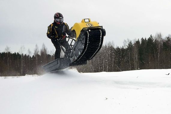 Мотобуксировщик РЫБАК PKD. PSD 20 л.с. (длинная база 1430мм)