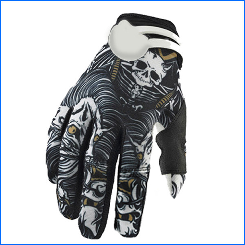 Велоперчатки Ghost Head Black L