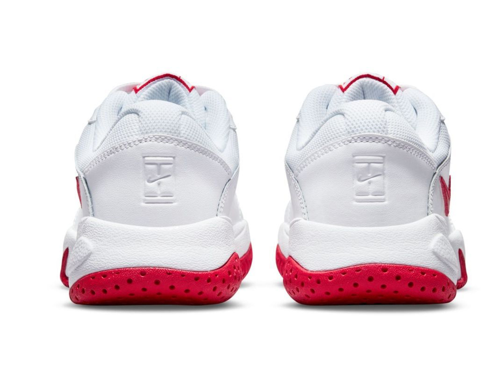 Детские теннисные кроссовки Nike Jr Court Lite 2 - white/university red