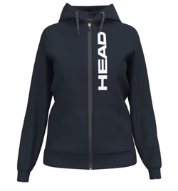Женская Кофта теннисная Head Club Original Hoodie FZ - небесный