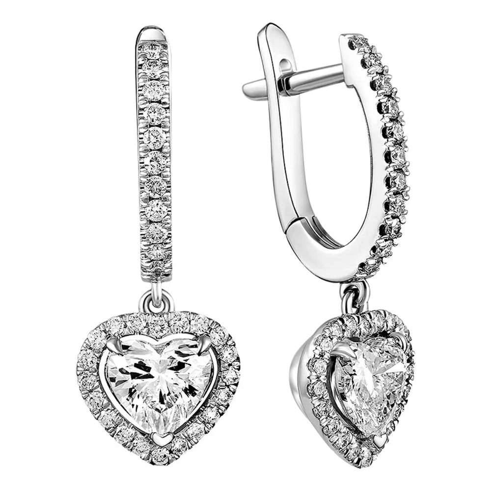 Серьги   1.841 ct