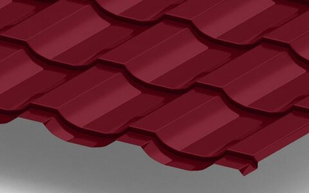 Металлочерепица Трамонтана с покрытием NormanMP®, 0,50 мм, цвет RAL 3011