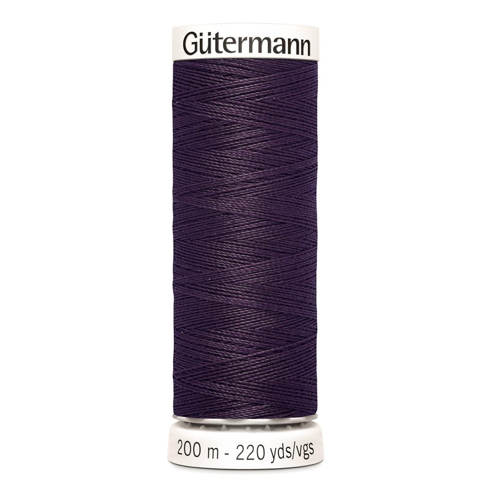 01 Нить Sew-All 100/200 м для всех материалов, 100% полиэстер Gutermann 748277 (512 баклажан)