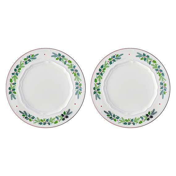 Набор из двух тарелок nordic winter из коллекции new year essential, D27 см