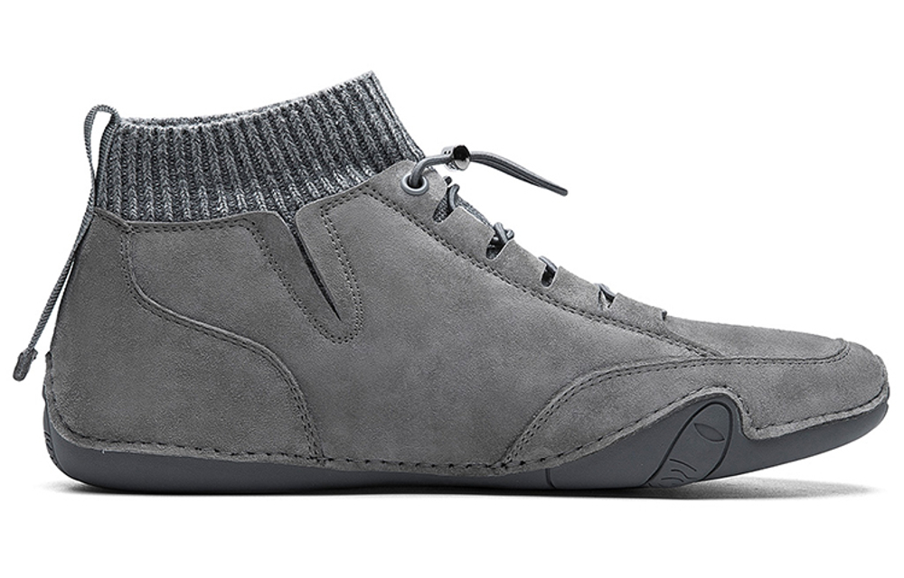 Jeep Martin Boots Men"s High top Gray