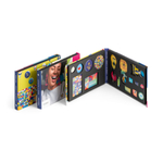 PIN & DOMING SHOWCASE. Папка с образцами 2 в 1 Пины и Объемные наклейки