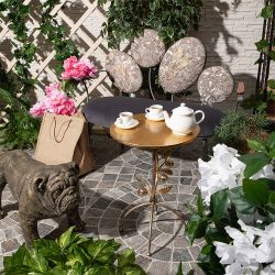 Столик декоративный Лайм Лаш Каштан