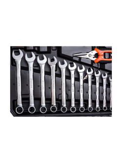 Набор автомобильного инструмента Gigant 131 предмет, Сталь Cr-V, GAS 131S