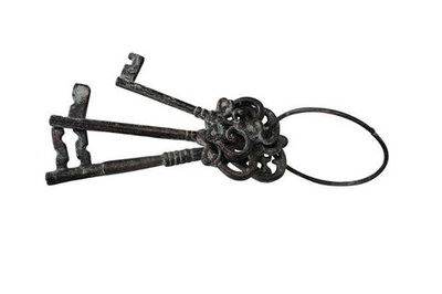 Декор подвесной "Ключи" 8x5x25см