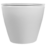 Унитаз подвесной PRO 370х490х360 безободковый, в комплекте с сидением микролифт (PRO-0001)