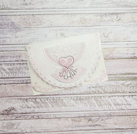 Приглашение на свадьбу, набор 5 штук