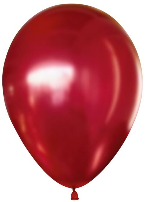 Шар хром красный