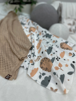 Плед "Карамельное облачко" 100*100