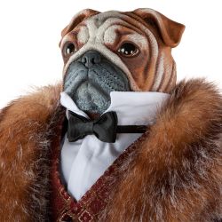 Кукла коллекционная Бульдог Джон Стюарт Милль