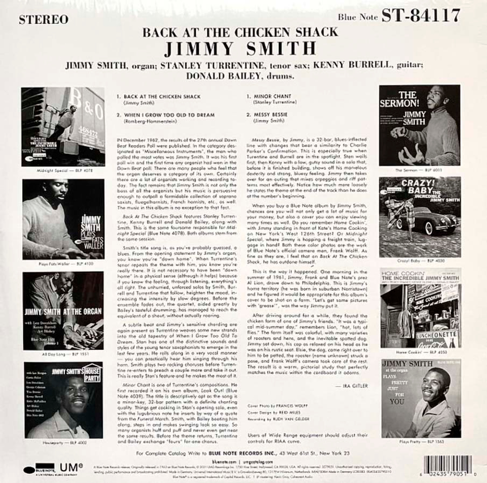 The Incredible Jimmy Smith / Back At The Chicken Shack (LP)