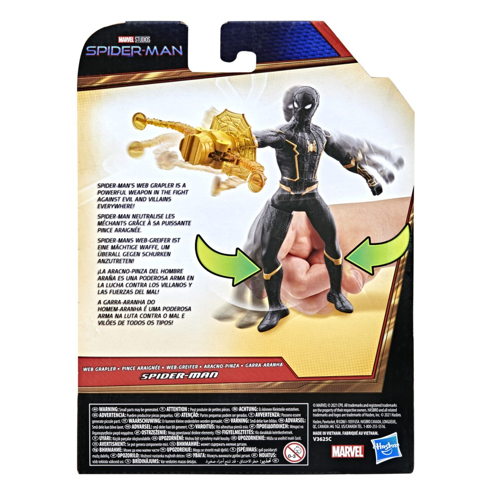 Hasbro F0232 F1918 — Фигурка Deluxe «Человек-паук Explorer» 15 см Marvel Spider-Man F1918 — фото 4