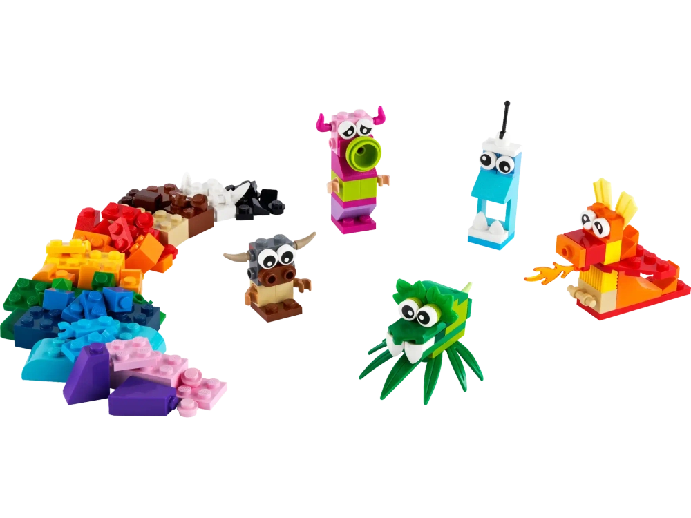 Конструктор LEGO Classic 11017 Собери монстра