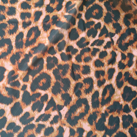 Сетка-утяжка с принтом, леопард