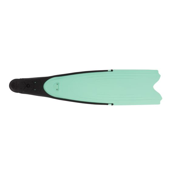 Ласты Scorpena F1 Apnea Soft мятные с черными калошами