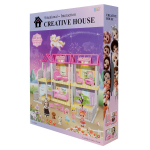 Дом для куклы с фигурками и аксессуарами, коробка 666-8S-5