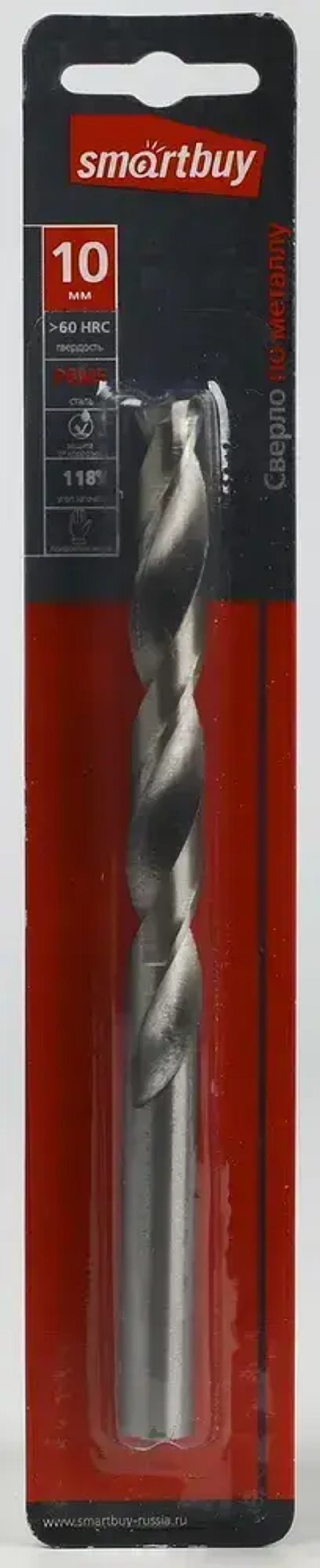 Сверло по стали Smartbuy Сталь P6M5 10 мм